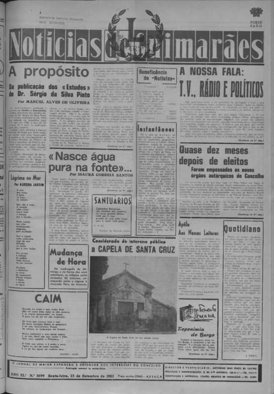 Notícias de Guimarães