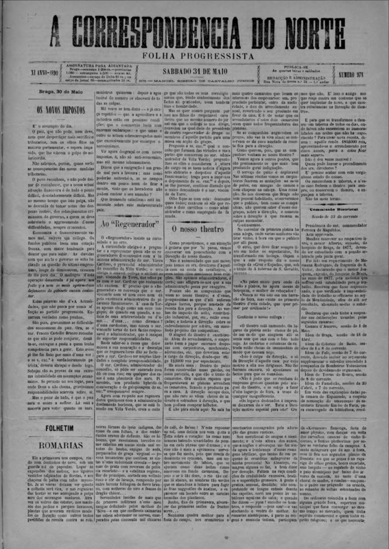 Correspndência do Norte (A)