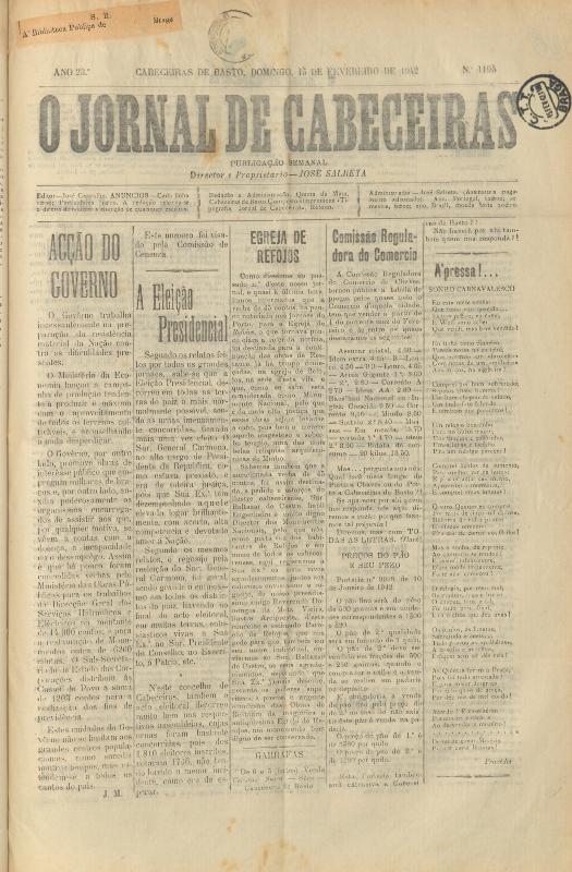 Jornal de Cabeceiras (O)
