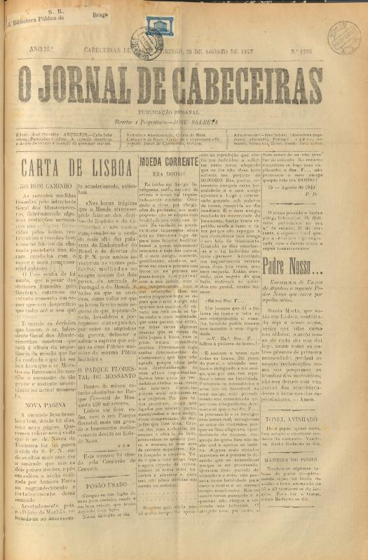 Jornal de Cabeceiras (O)