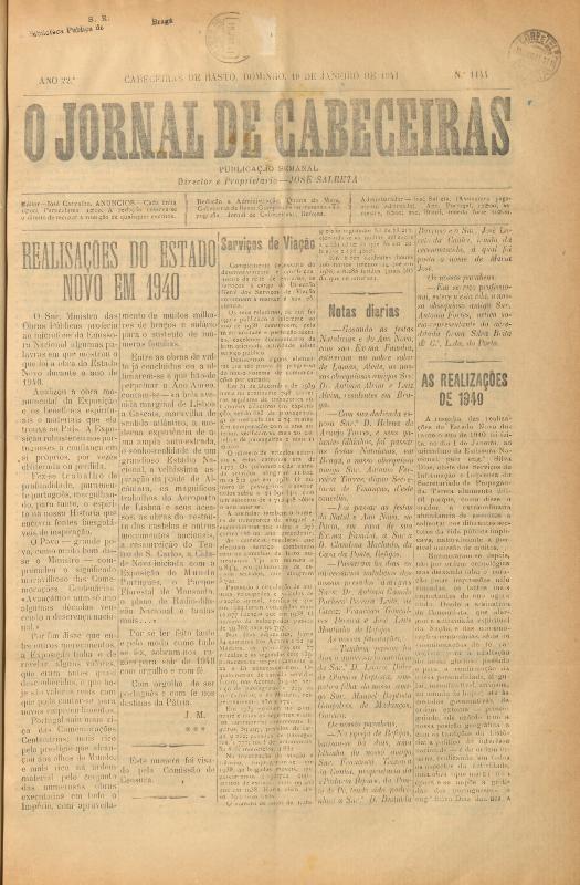 Jornal de Cabeceiras (O)
