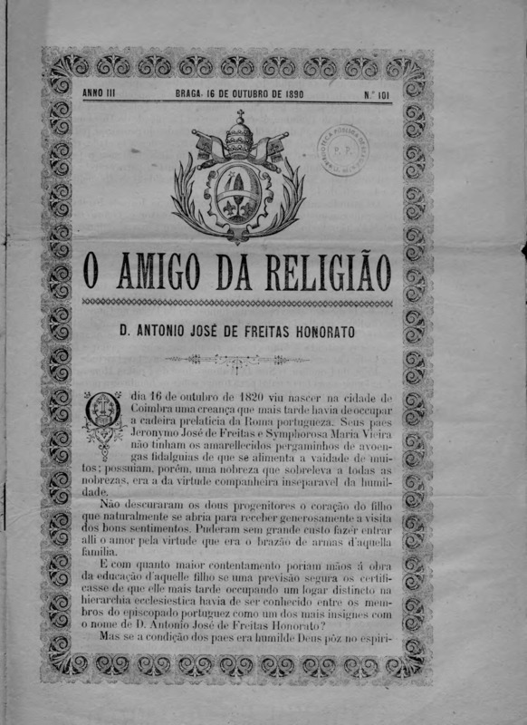 Amigo da Religião (O)