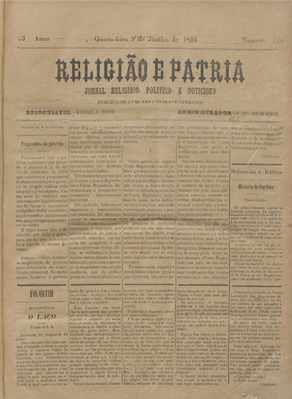 Religião e Pátria