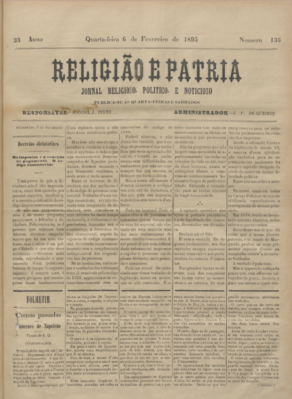 Religião e Pátria