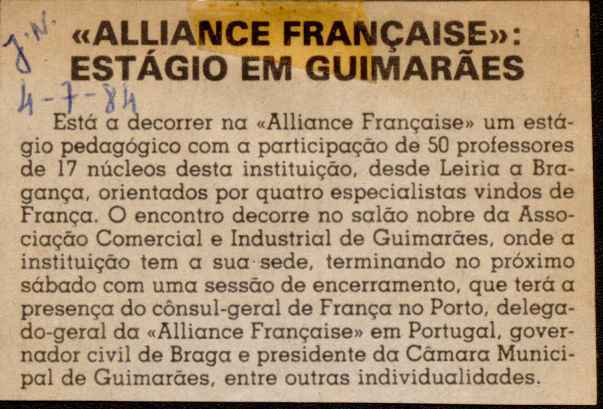 Jornal de Notícias -04/07/1984