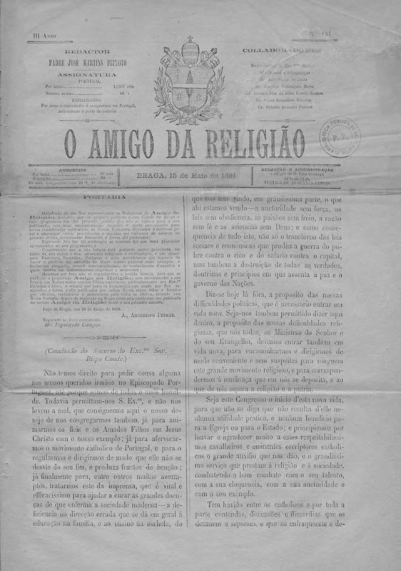 Amigo da Religião (O)