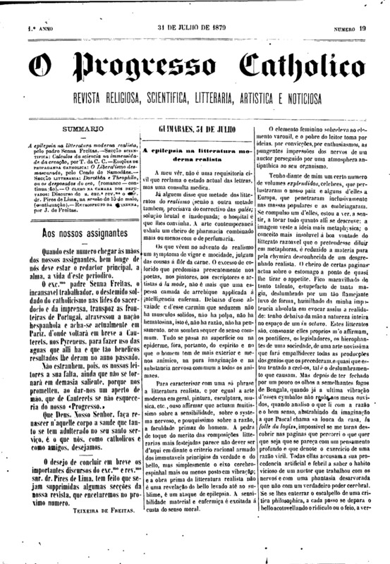 O Progresso Católico