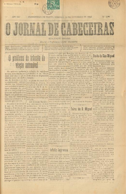 Jornal de Cabeceiras (O)