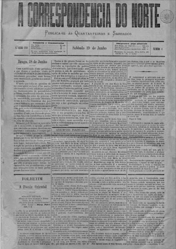 Correspndência do Norte (A)