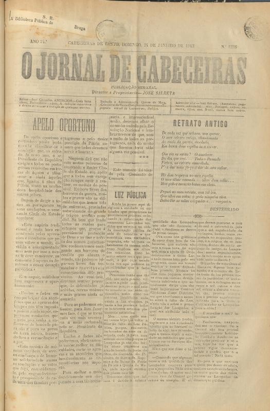 Jornal de Cabeceiras (O)