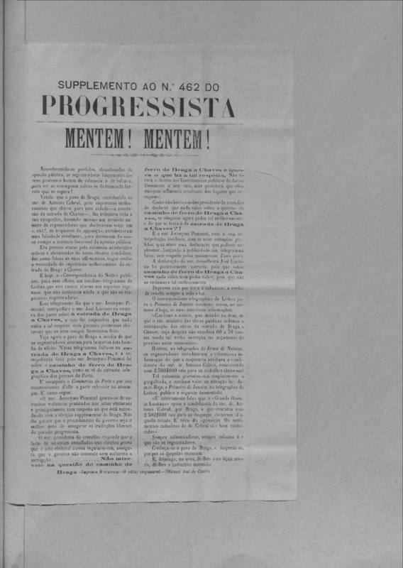Progressista (O)