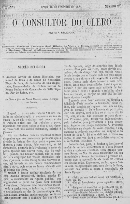 Consultor do Clero (O)