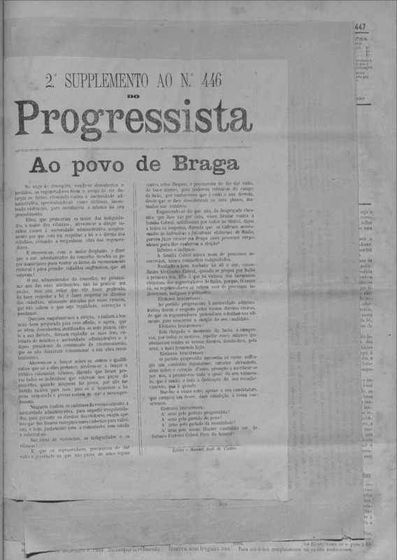 Progressista (O)