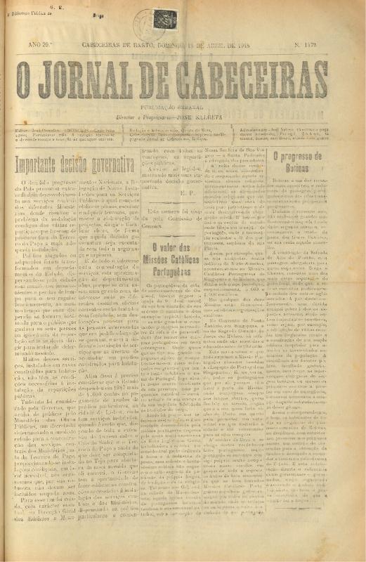 Jornal de Cabeceiras (O)