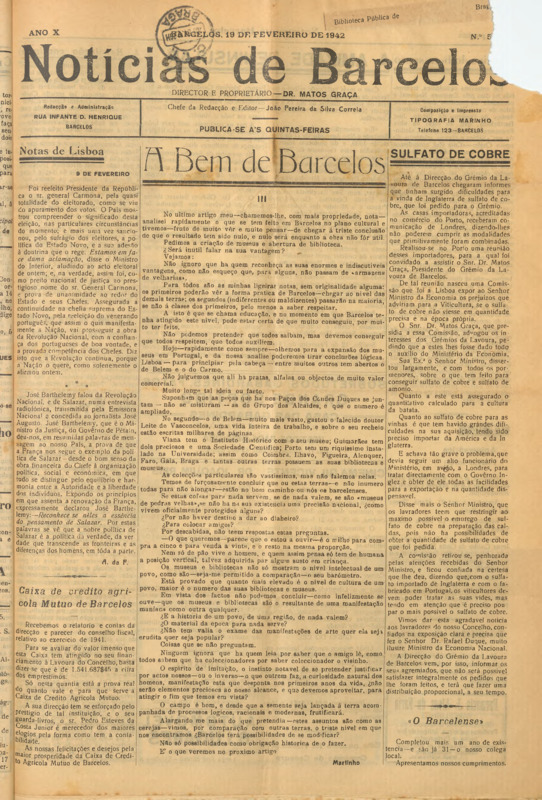 Notícias de Barcelos