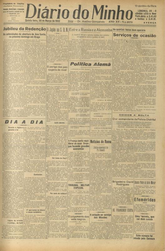 Diário do Minho (1921-1950)
