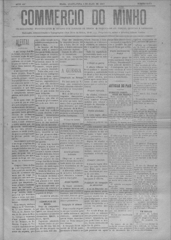Comércio do Minho (O)