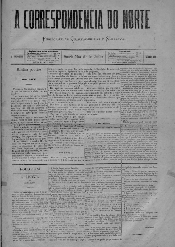 Correspndência do Norte (A)