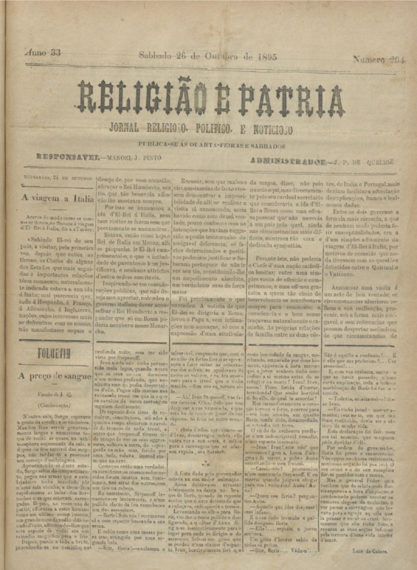 Religião e Pátria