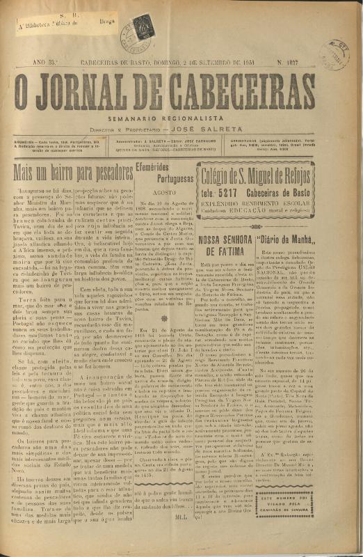 Jornal de Cabeceiras (O)
