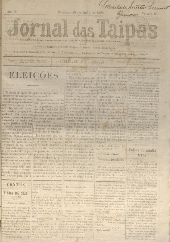 Jornal das Taipas