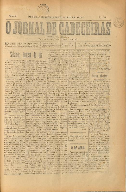 Jornal de Cabeceiras (O)