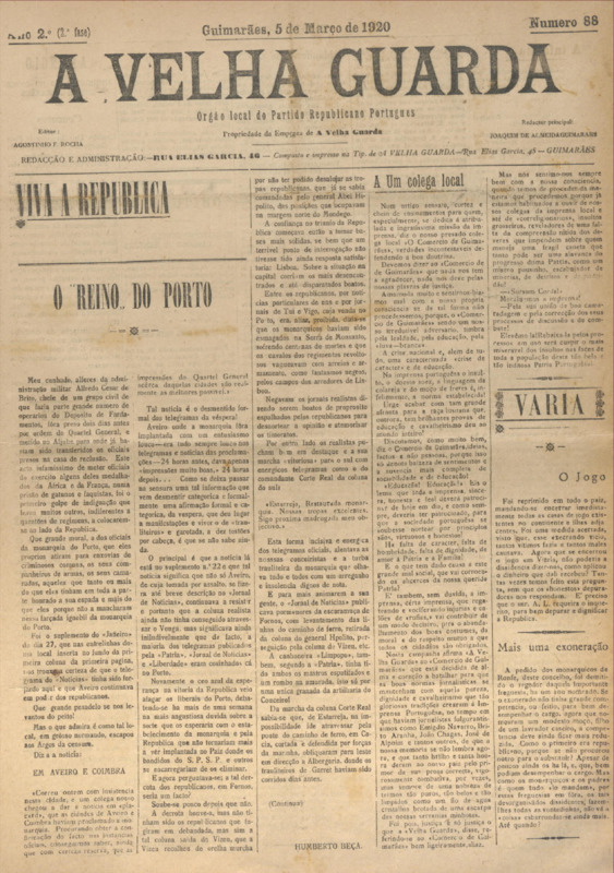 Velha Guarda (A)