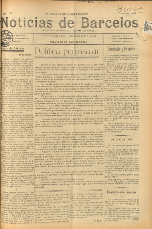 Notícias de Barcelos