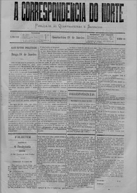 Correspndência do Norte (A)