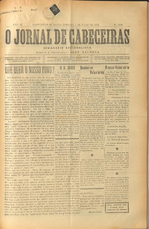 Jornal de Cabeceiras (O)