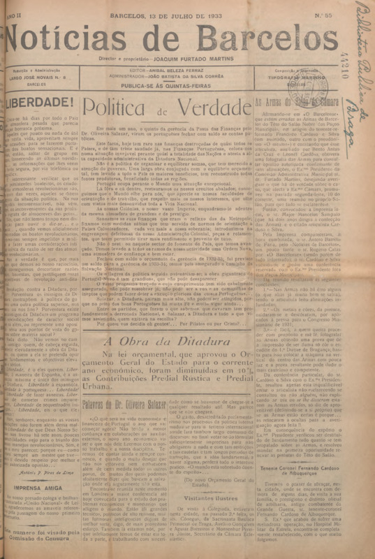 Notícias de Barcelos