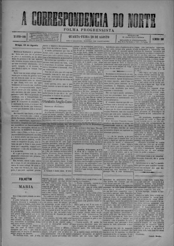 Correspndência do Norte (A)