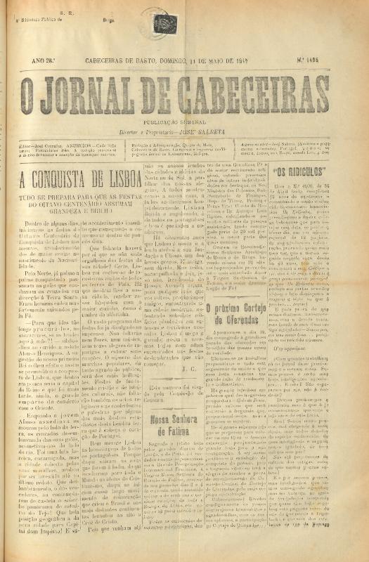 Jornal de Cabeceiras (O)