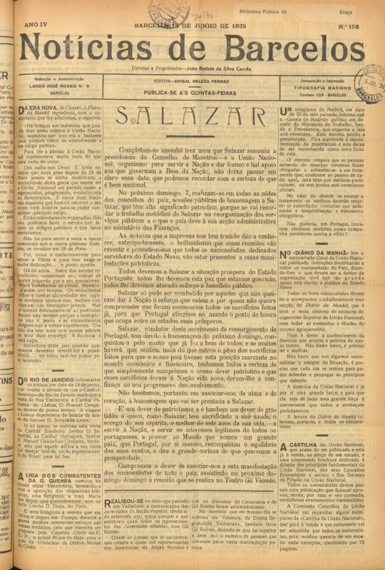Notícias de Barcelos