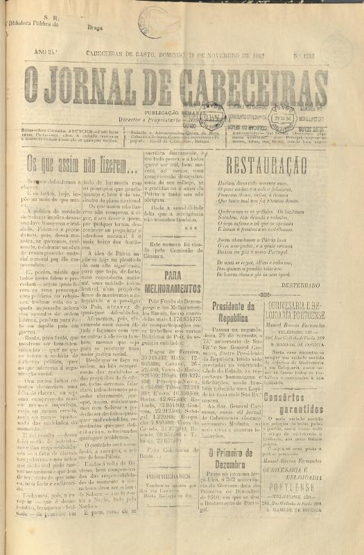 Jornal de Cabeceiras (O)