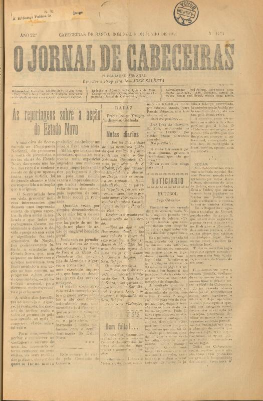 Jornal de Cabeceiras (O)