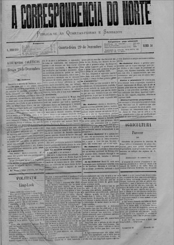 Correspndência do Norte (A)