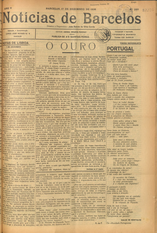 Notícias de Barcelos