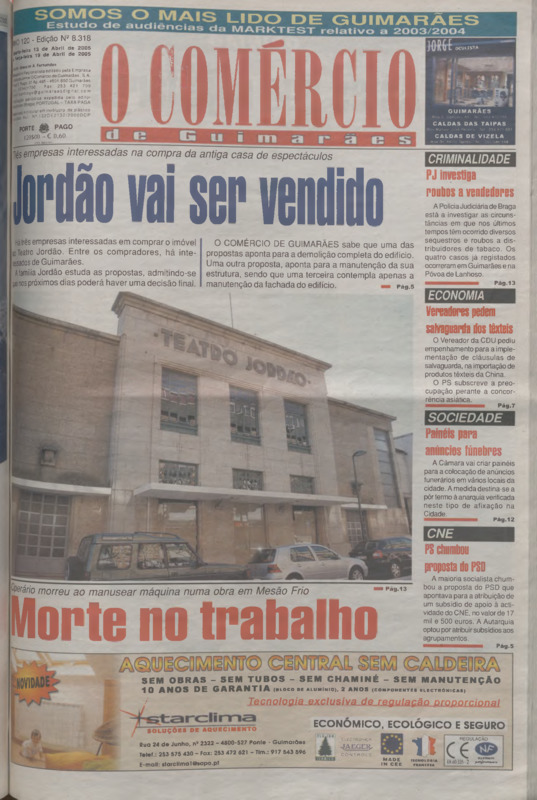 Comércio de Guimarães (O)
