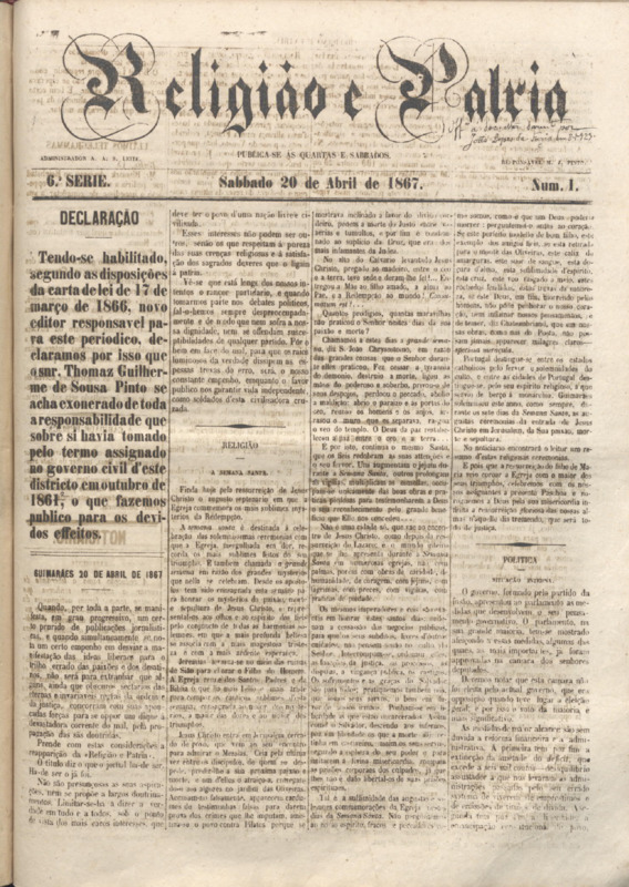 Religião e Pátria