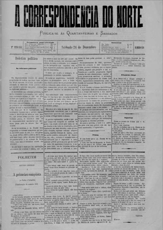 Correspndência do Norte (A)