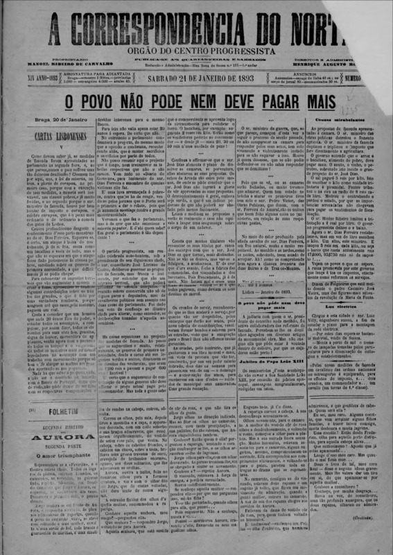 Correspndência do Norte (A)