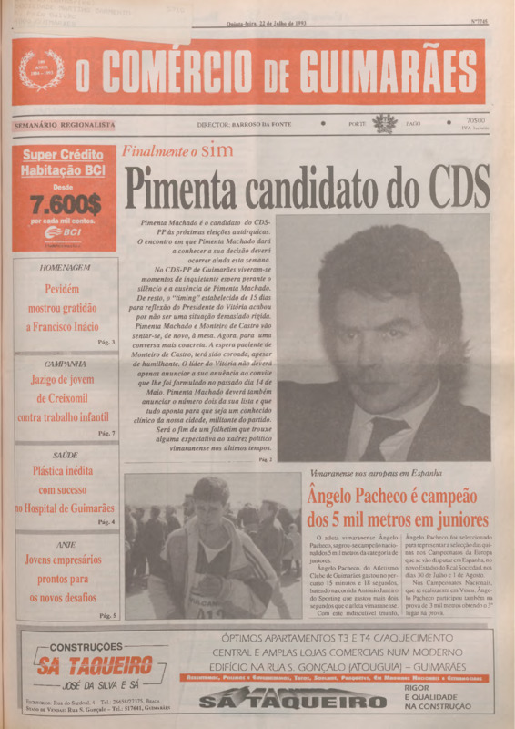 Comércio de Guimarães (O)