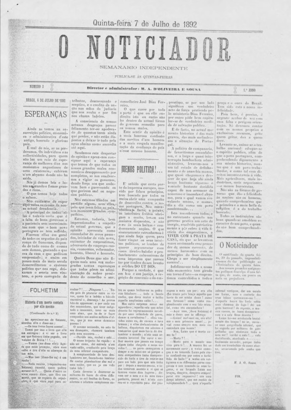 Noticiador (O)