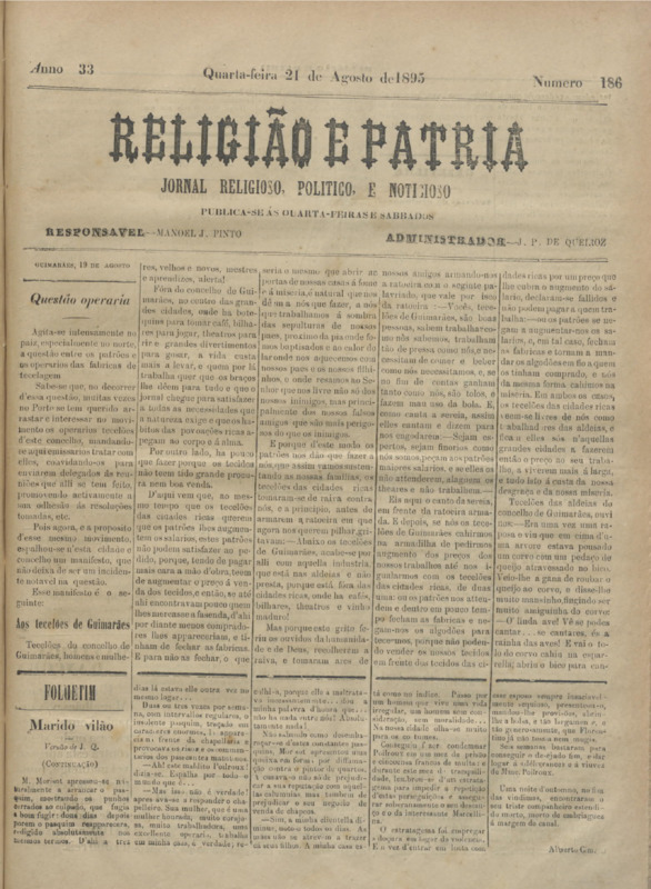 Religião e Pátria