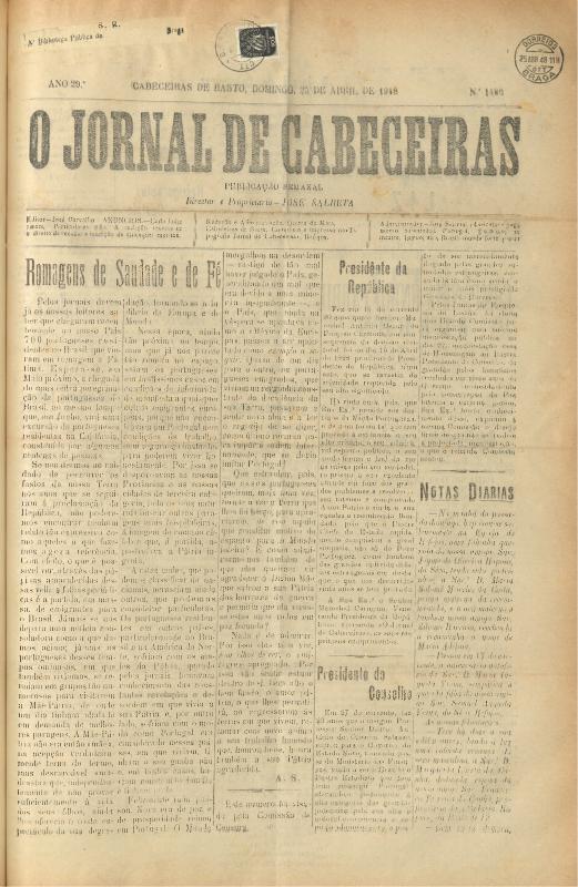 Jornal de Cabeceiras (O)