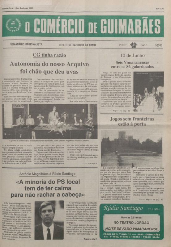 Comércio de Guimarães (O)