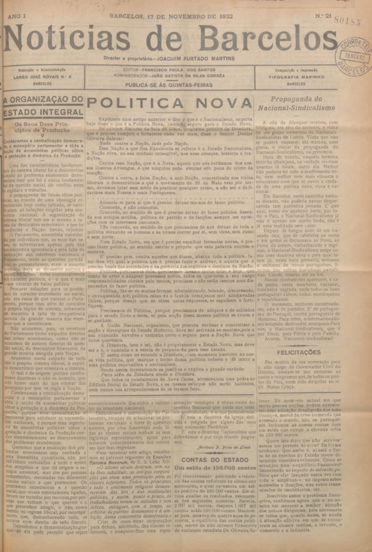 Notícias de Barcelos