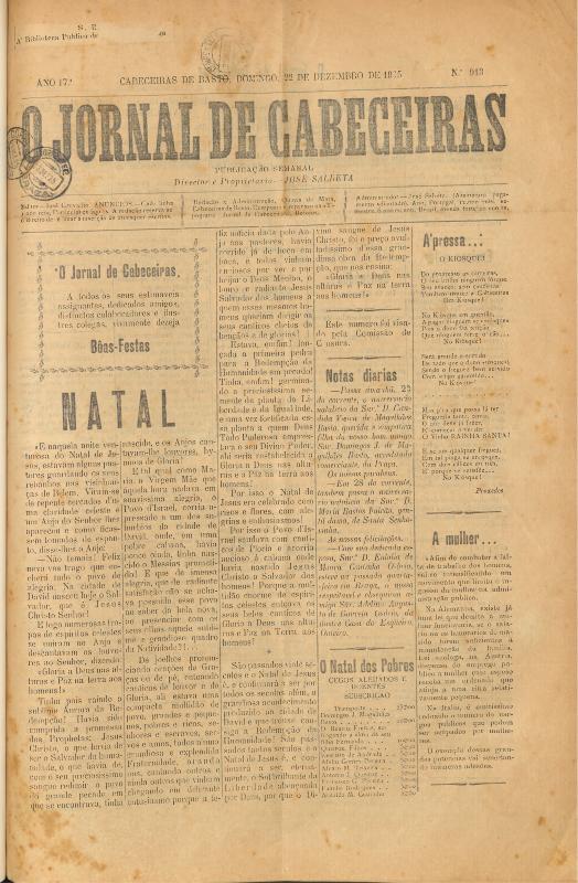 Jornal de Cabeceiras (O)