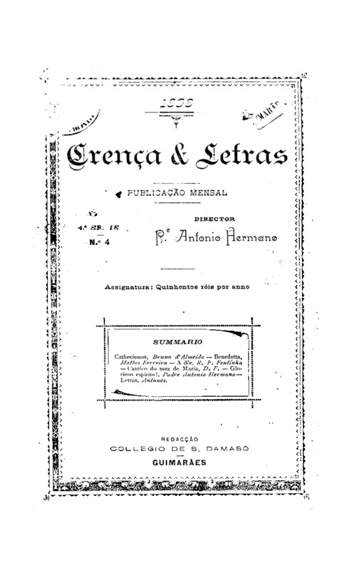 Crença e Letras